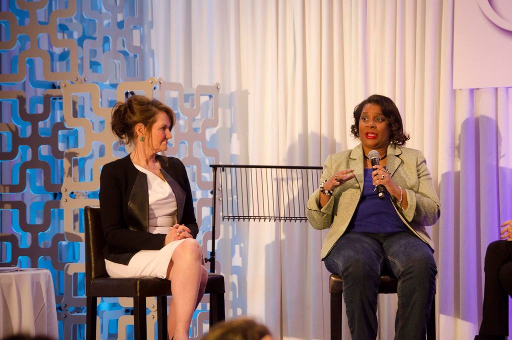 On stage interview with Ruth Sherman at Charisma!