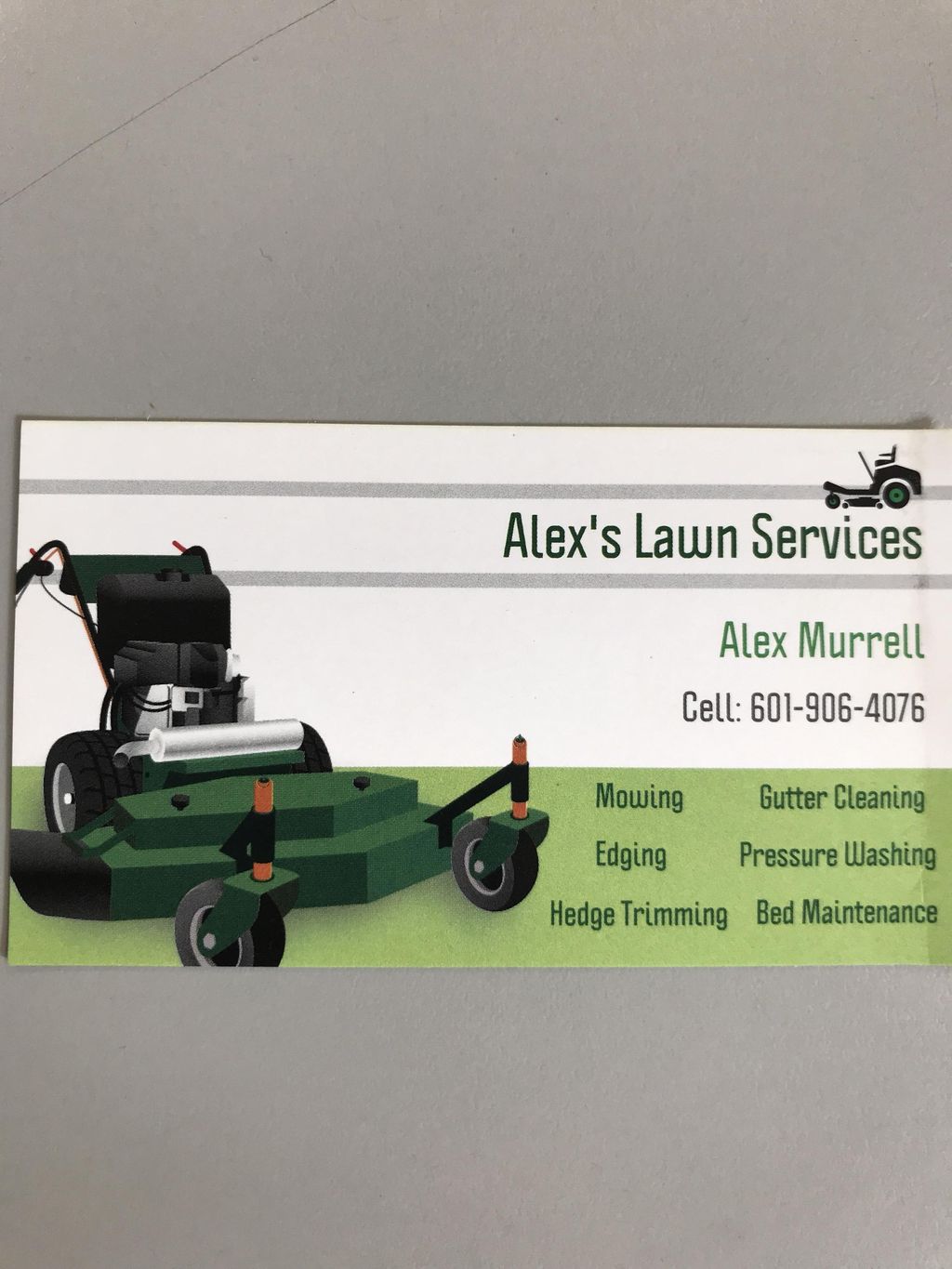 Alex's Professional Lawn Service