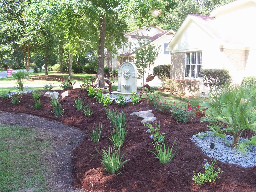 A beautiful make-over in Kings Grant subdivision. 