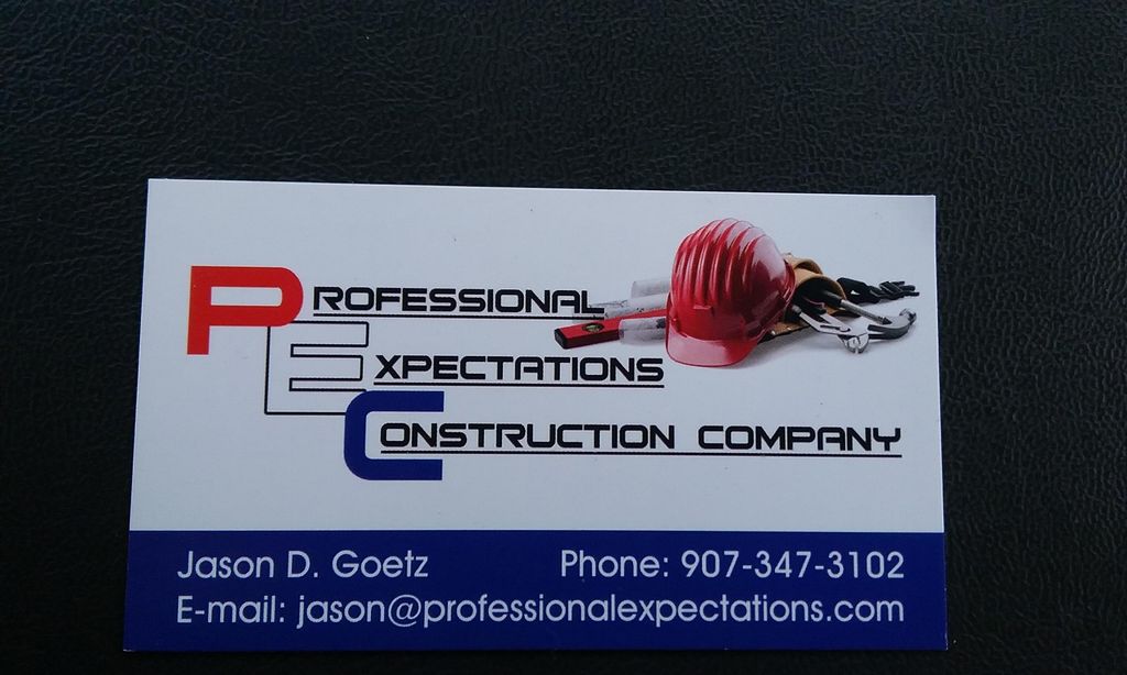 Professional Expectations Construction Company