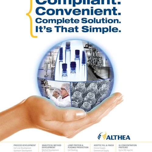 Althea Advertisement Design
