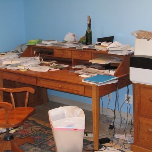 A home office "before"