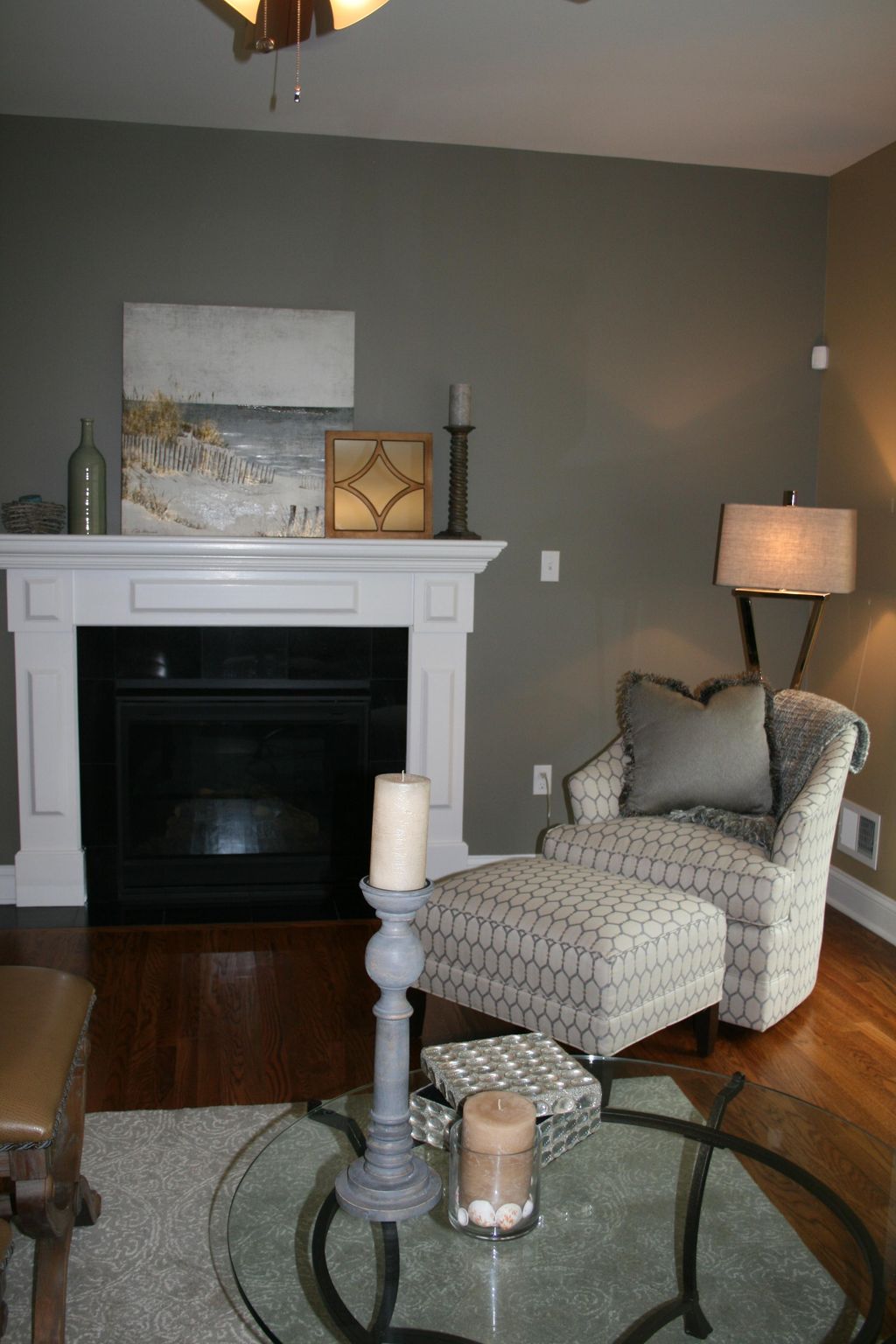 Transitional Family Room