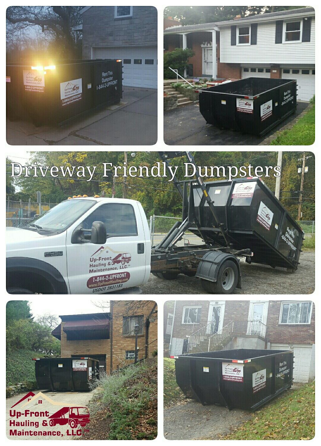 Driveway Friendly Dumpsters