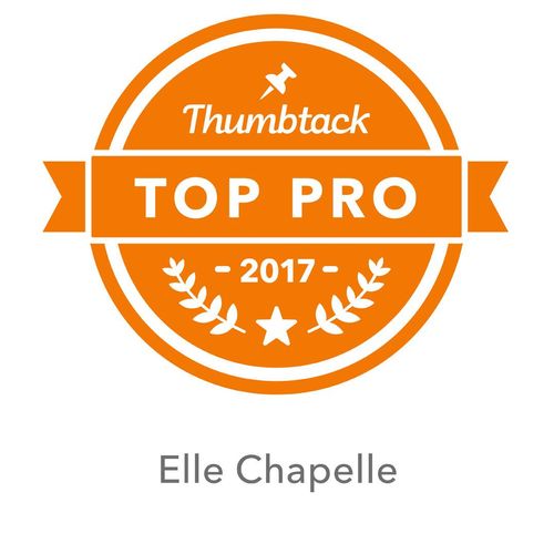 I am excited to be named a "top pro" on Thumbtack,
