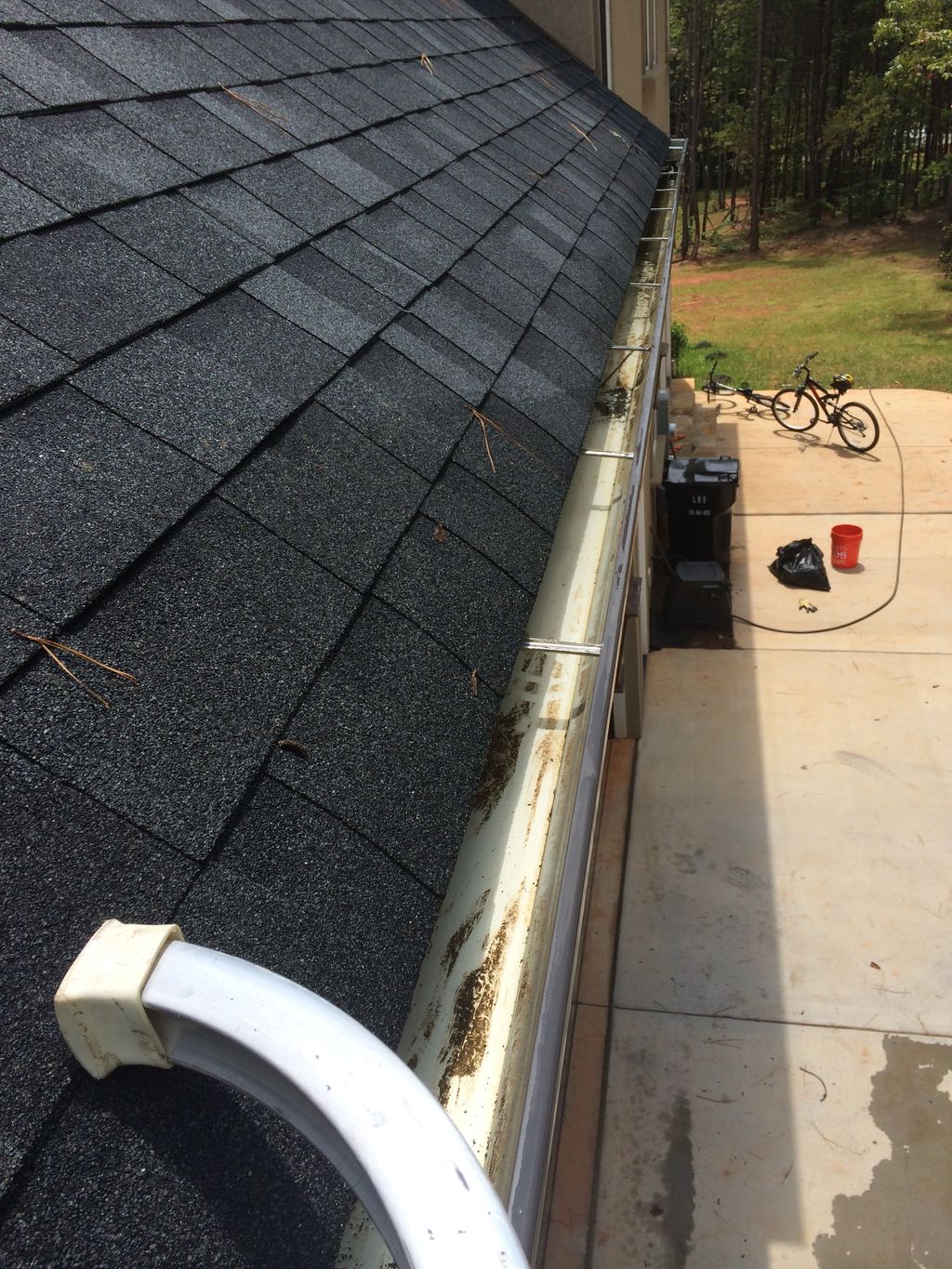 Clean and draining properly