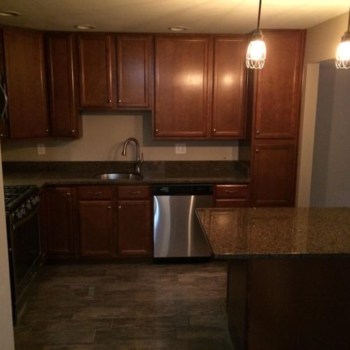 Complete kitchen remodeling project