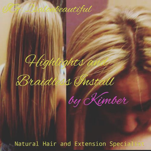 highlights and color services  available