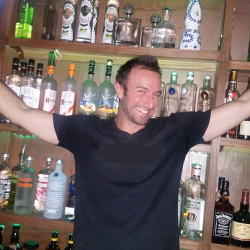 Zay One of our great Bartenders