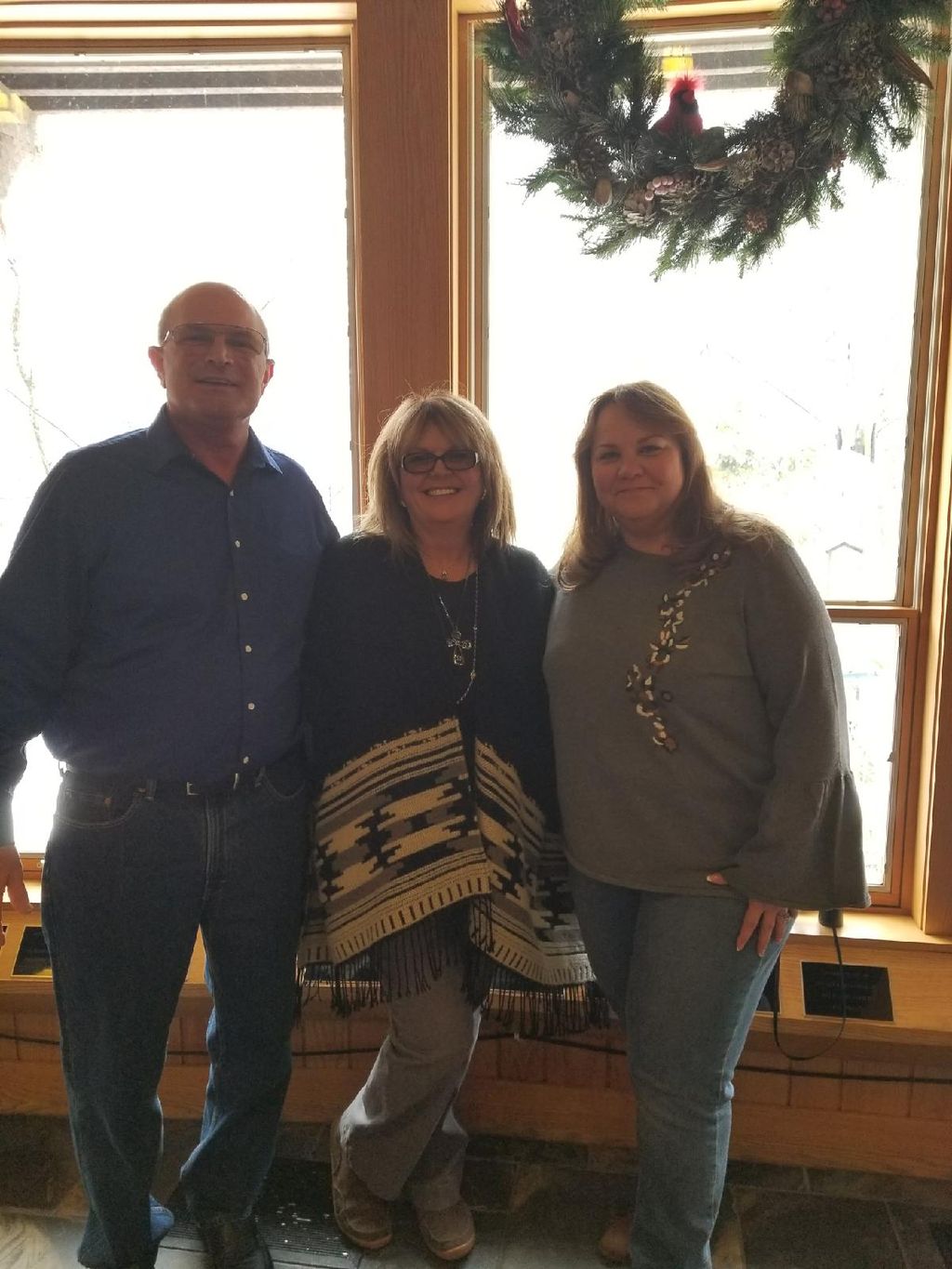 A lovely couple who were the 1st wedding at the lo