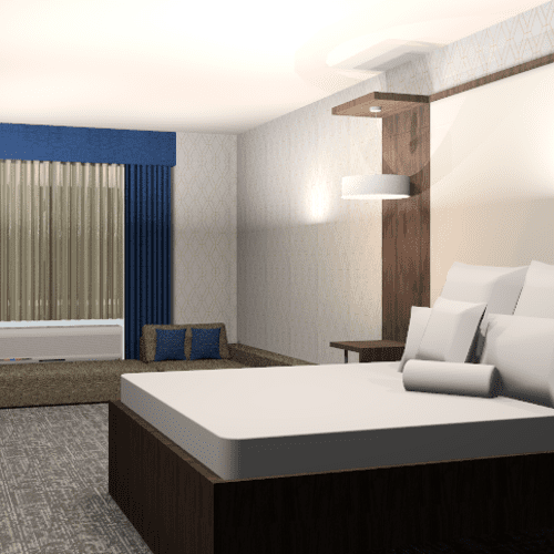 3D Proposal for the Wingate Hotel in Corpus Christ