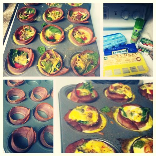 You can lose fat and eat good food...Egg Muffins w