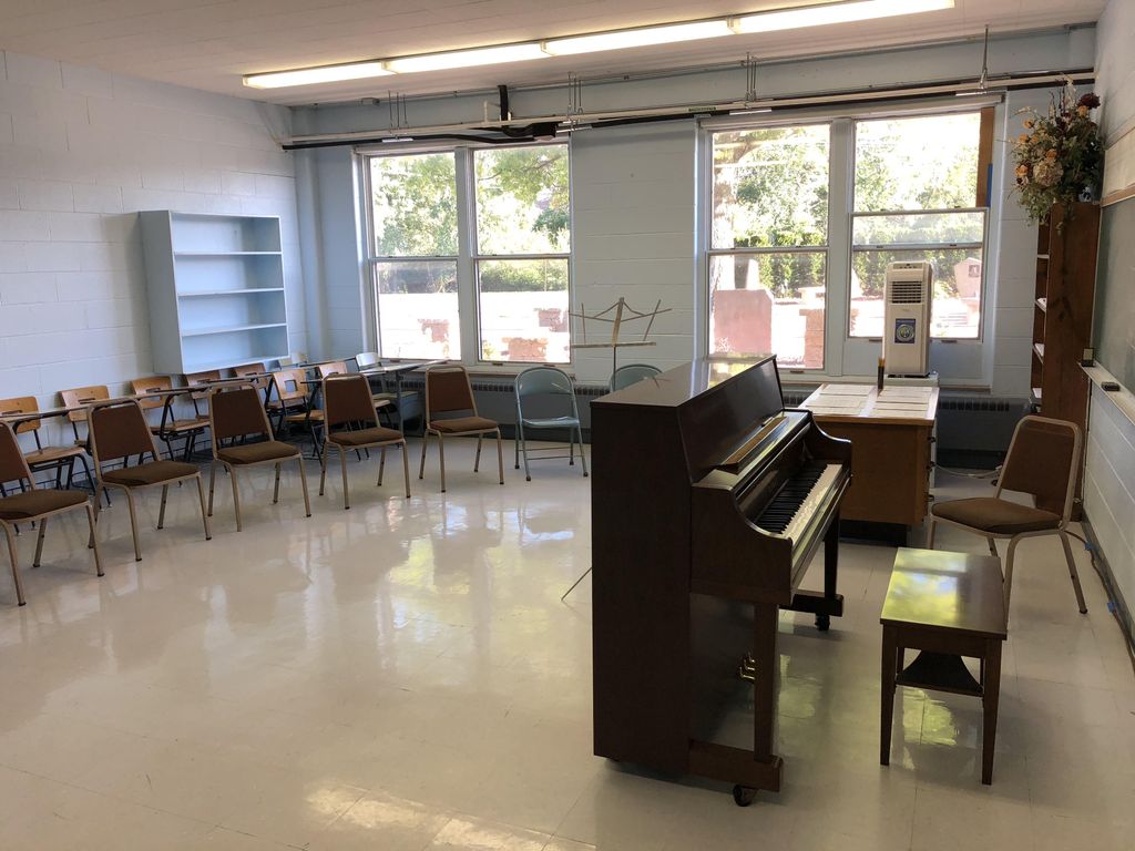 My studio at St. Barnabas Church