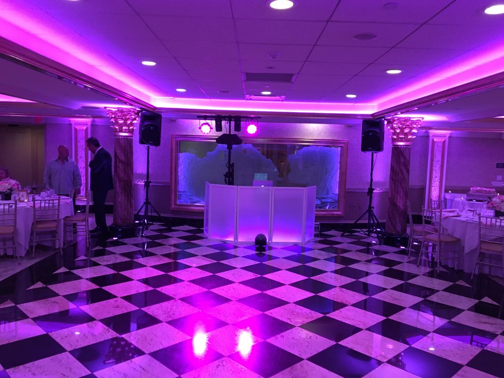 Dance Floor Lighting and Uplighting Packages avail