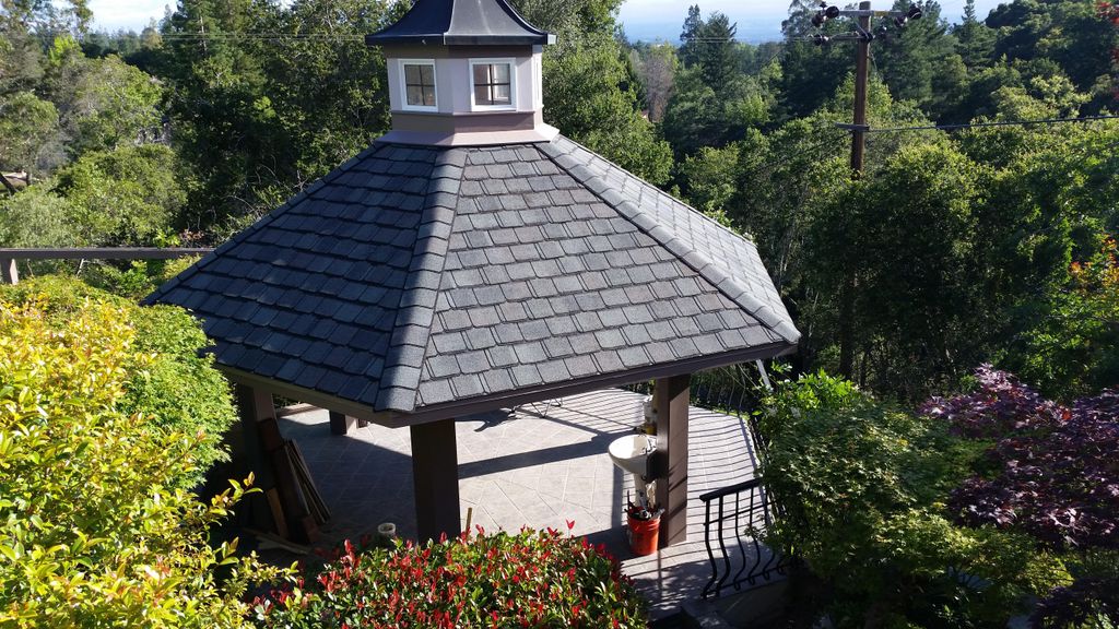 gazebo refurbishment.