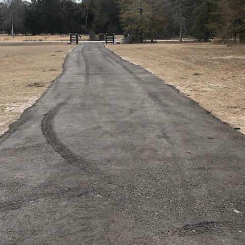 Millings or Crushed asphalt driveway SAVES $$