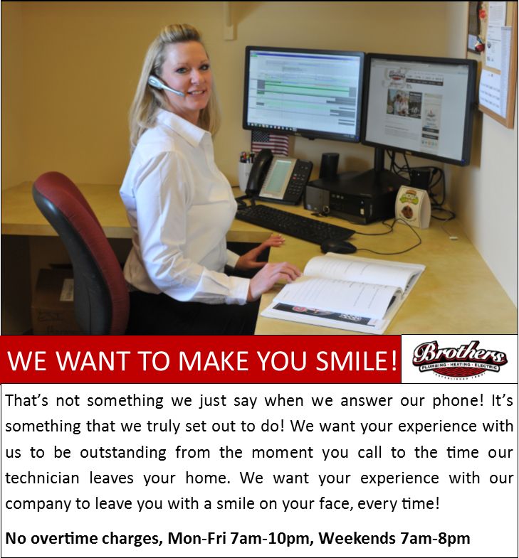Customer Service With A Smile!