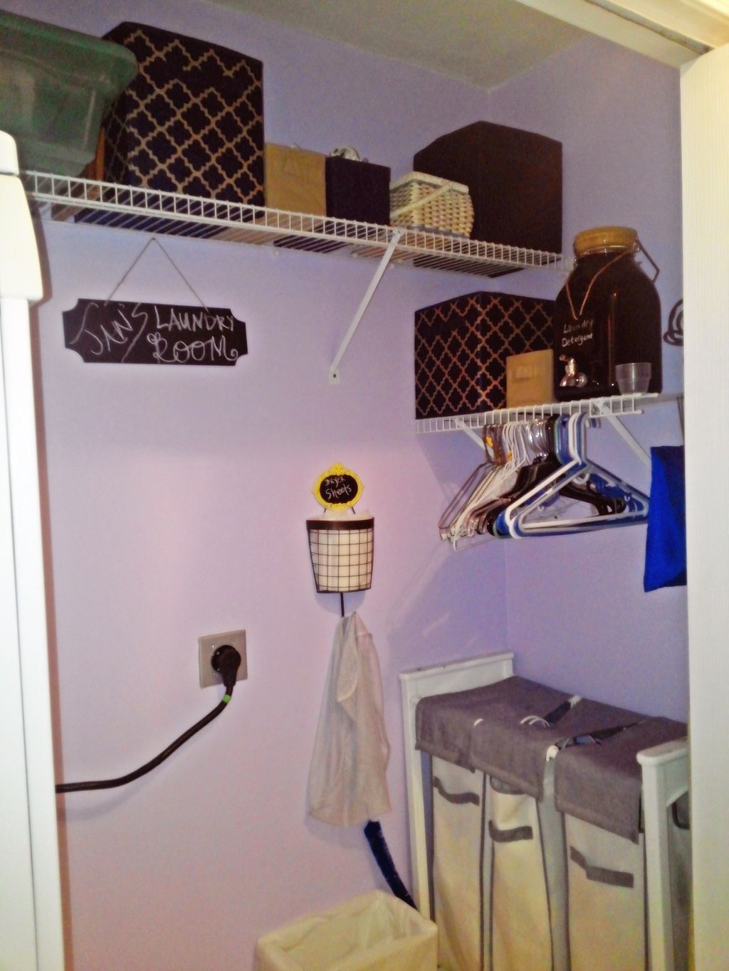 Laundry Room Organization After