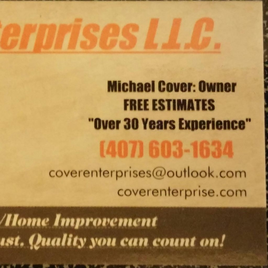 Cover Enterprises llc.