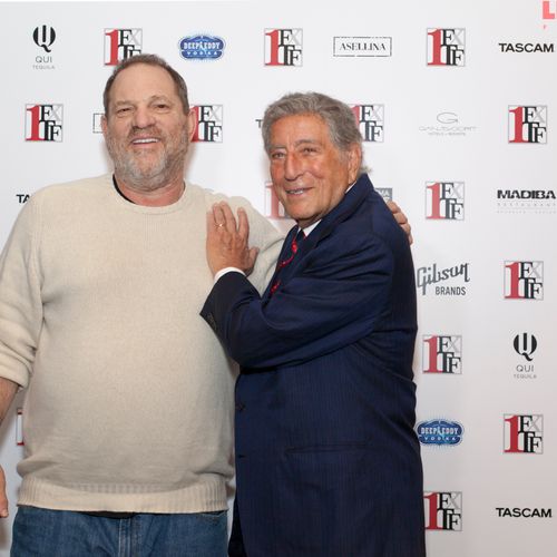 Harvey Weinstein and Tony Bennett at First Time Fe