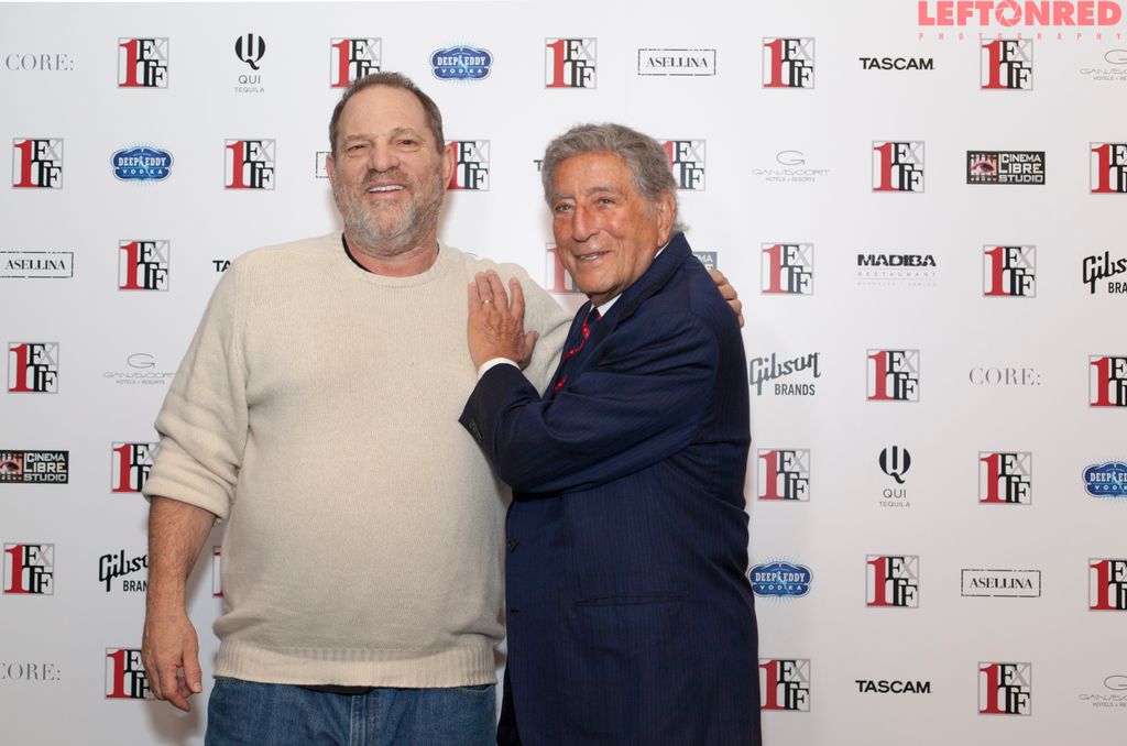 Harvey Weinstein and Tony Bennett at First Time Fe