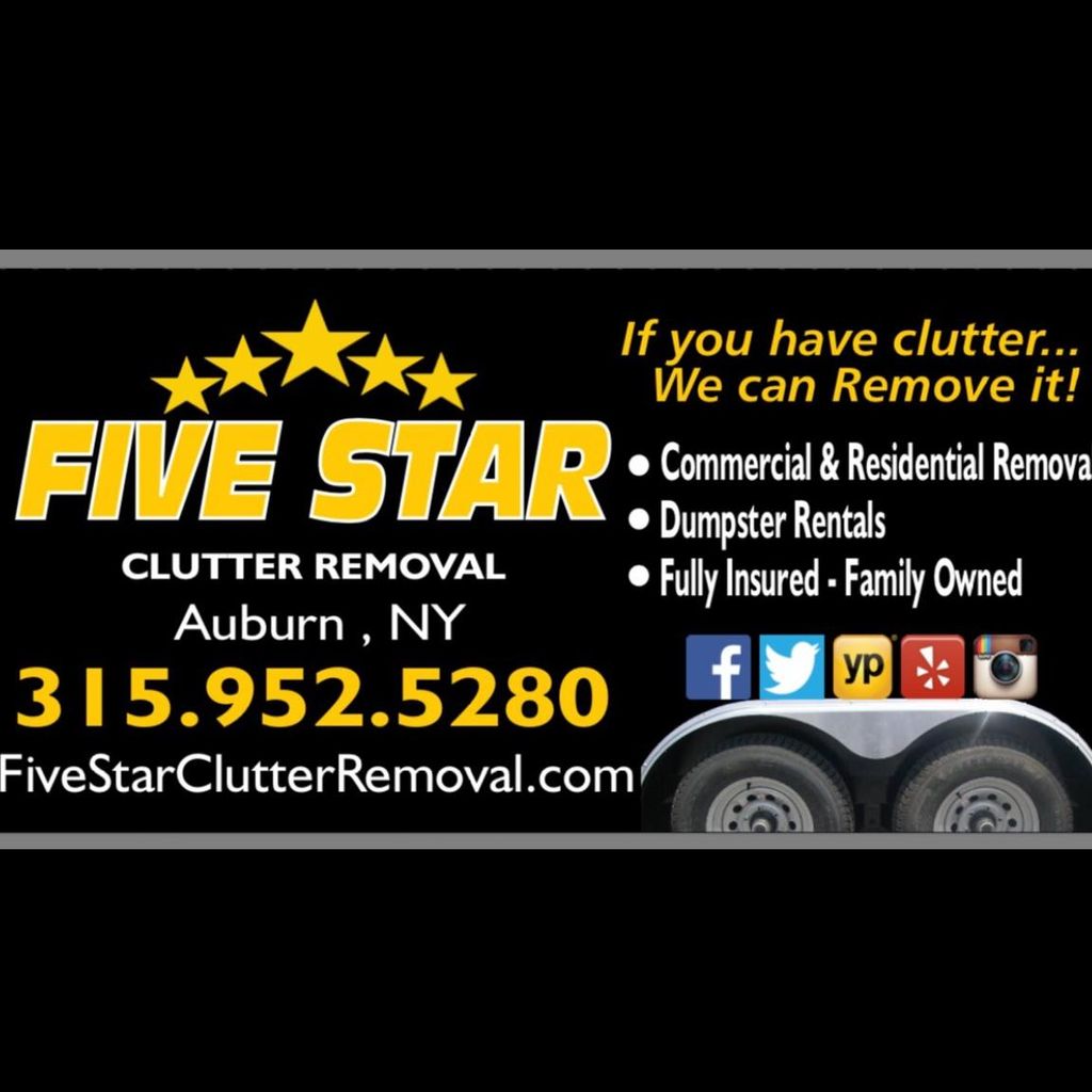 Five Star Clutter Removal & Dumpster Rental