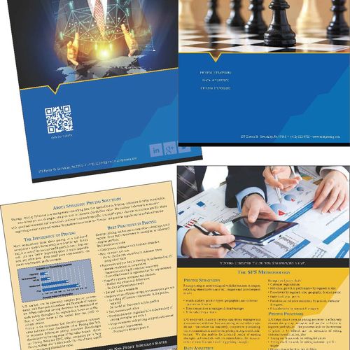 A brochure for Strategic Pricing Solutions.