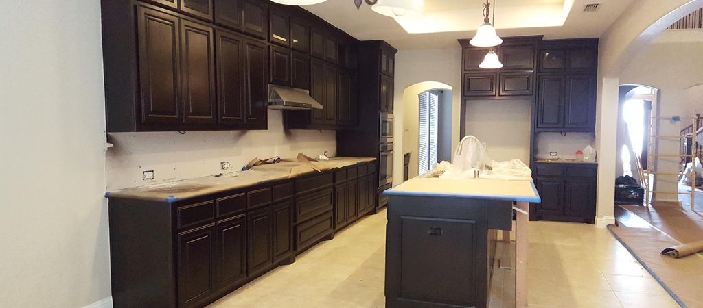 After Cabinet Refinishing (Espresso)