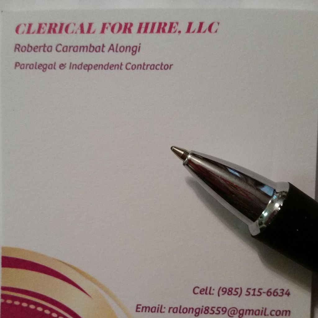 Clerical for Hire