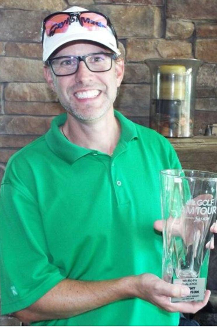 Alex winning back to back tournaments on the Golf 