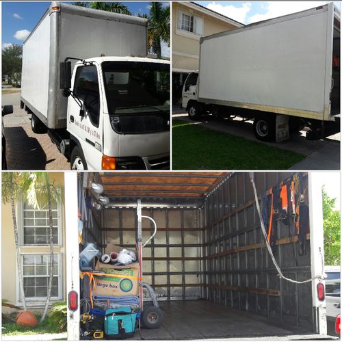 Our truck, equipment and all that we need to provi