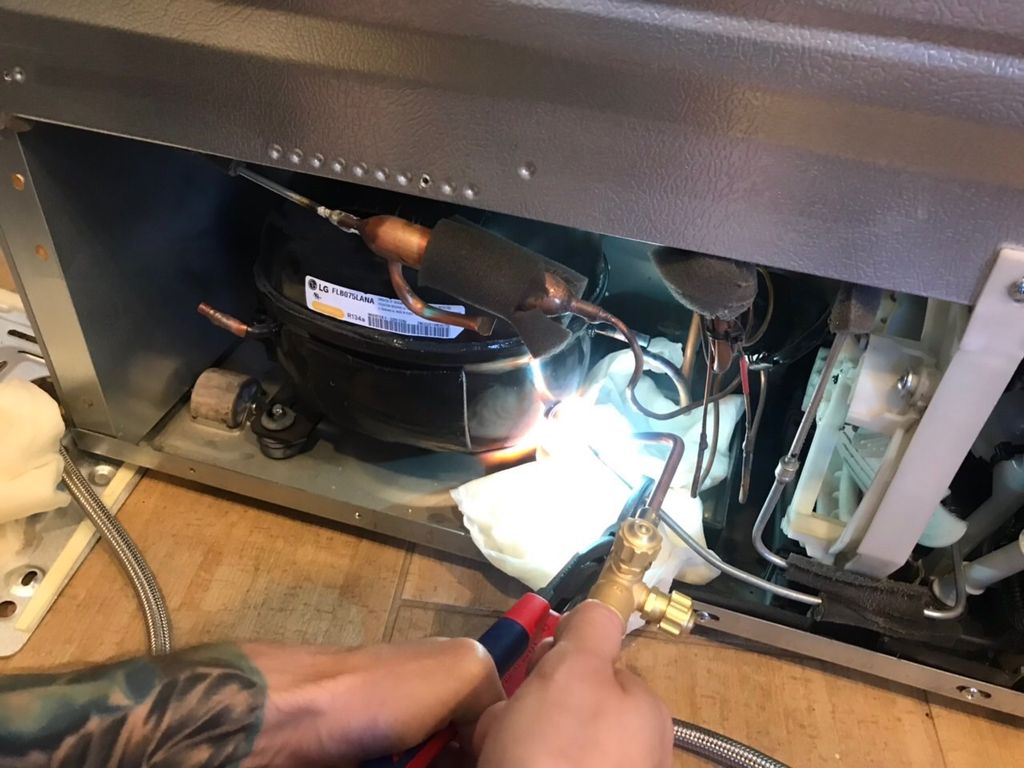 Compressor replacing 