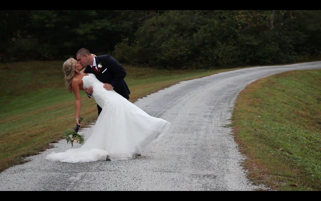 A wedding video capturing the love of two young he