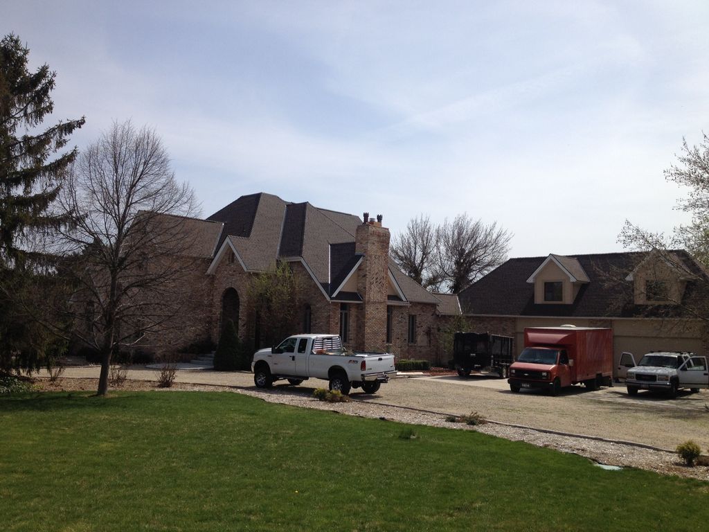 A roof we recently did that was between Meridian a