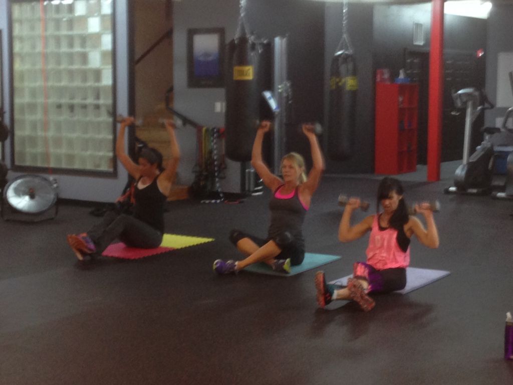 Small group training at my gym High Five Fitness C