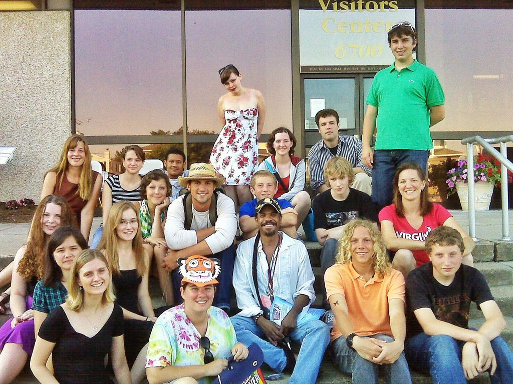 With teens at A.R.E. Congress