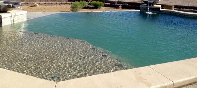 POOL 1
AFTER DRAIN, REMOVAL OF MUD AND DEBRIS, ACI