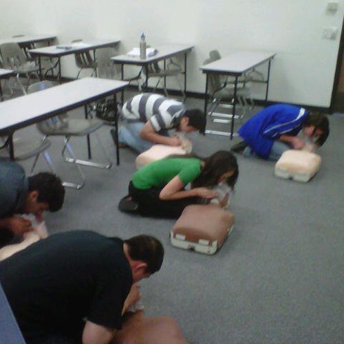 Class In Laguna Hills at Doctors Ambulance Service