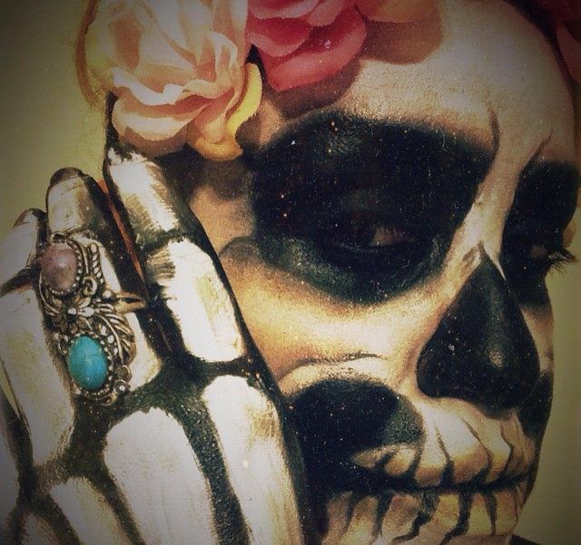 A spooky skeleton for halloween!