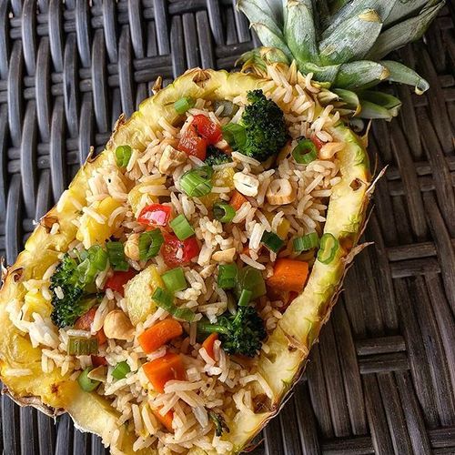 Thai-Inspired Pineapple Rice