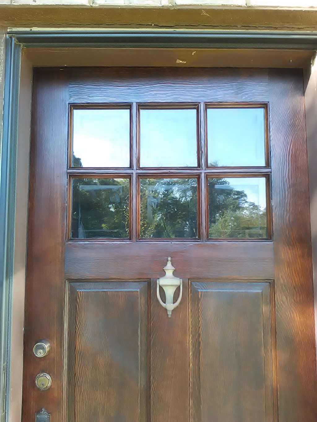 Refinished Antique Door