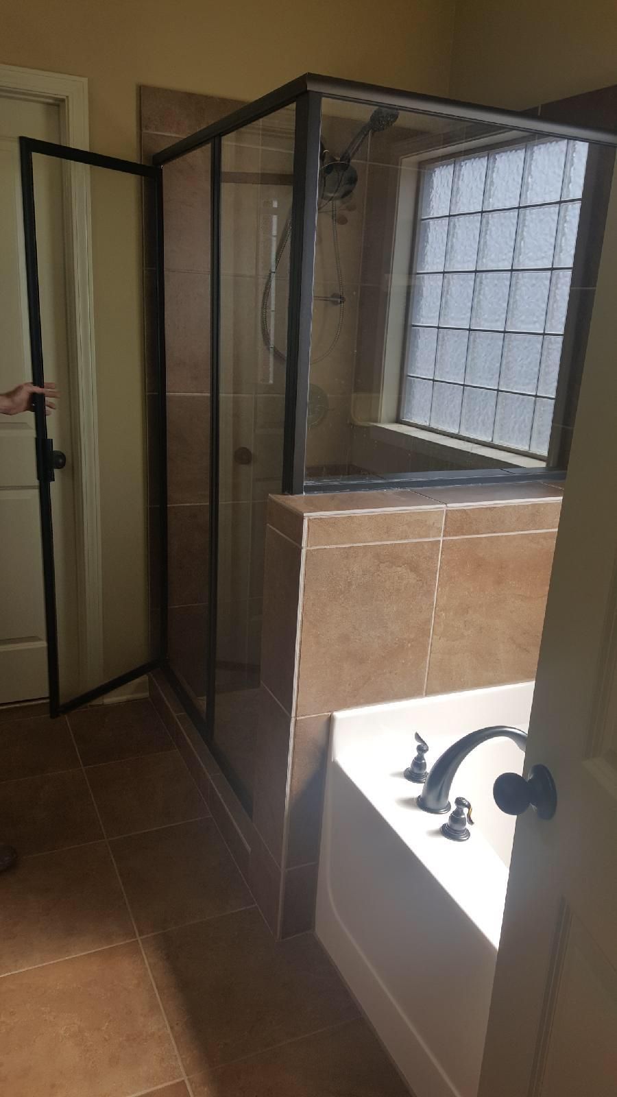 New Glass Shower Install