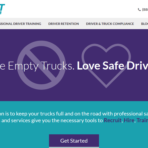 Full-website design and development for Trucking R