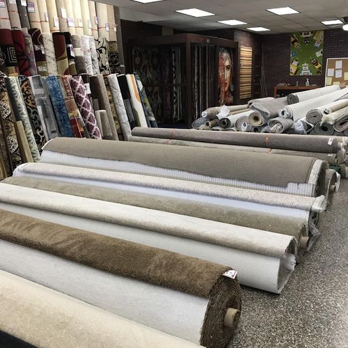 Inventory of carpet , discounted and for immediate