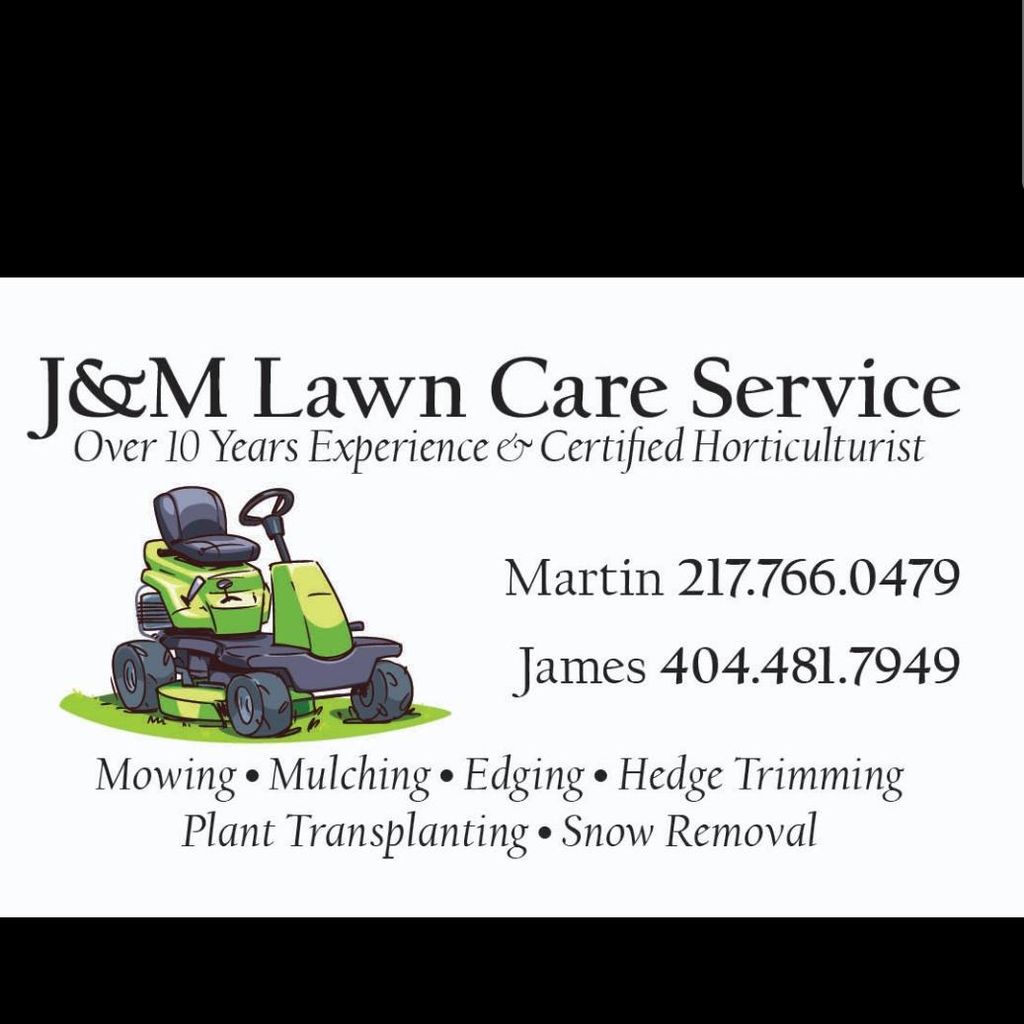 J&M lawn care services