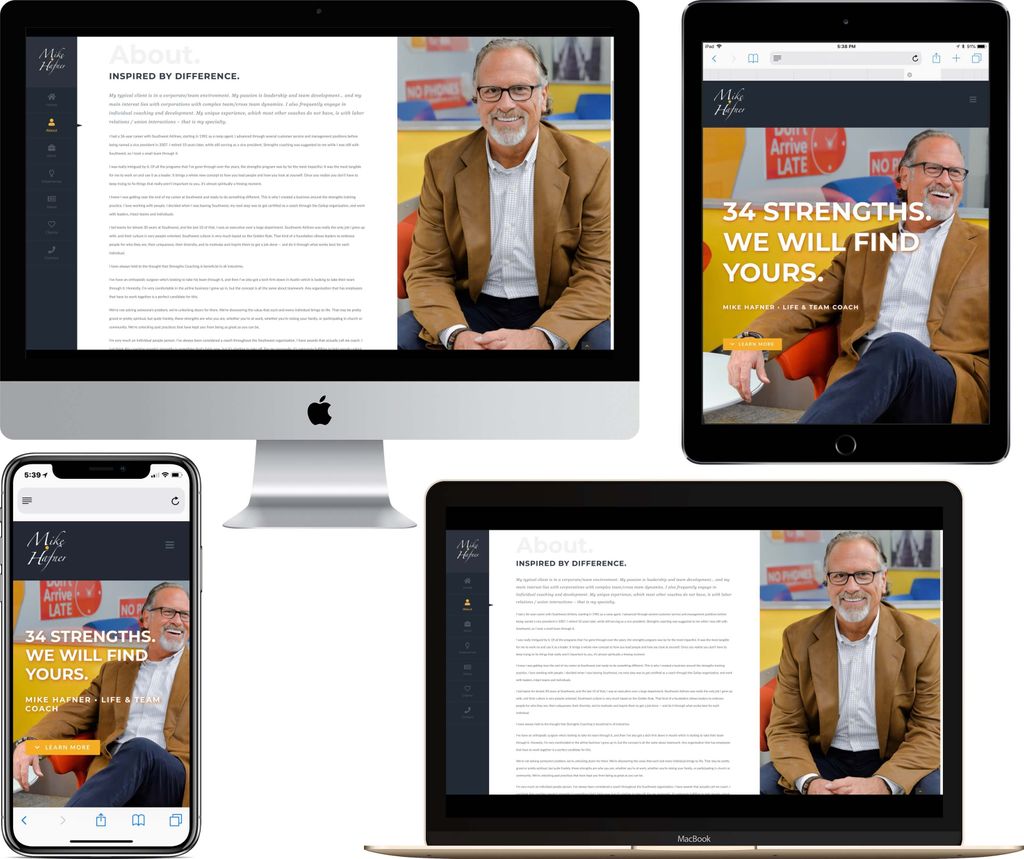 Life coach personality focused site? No problem
