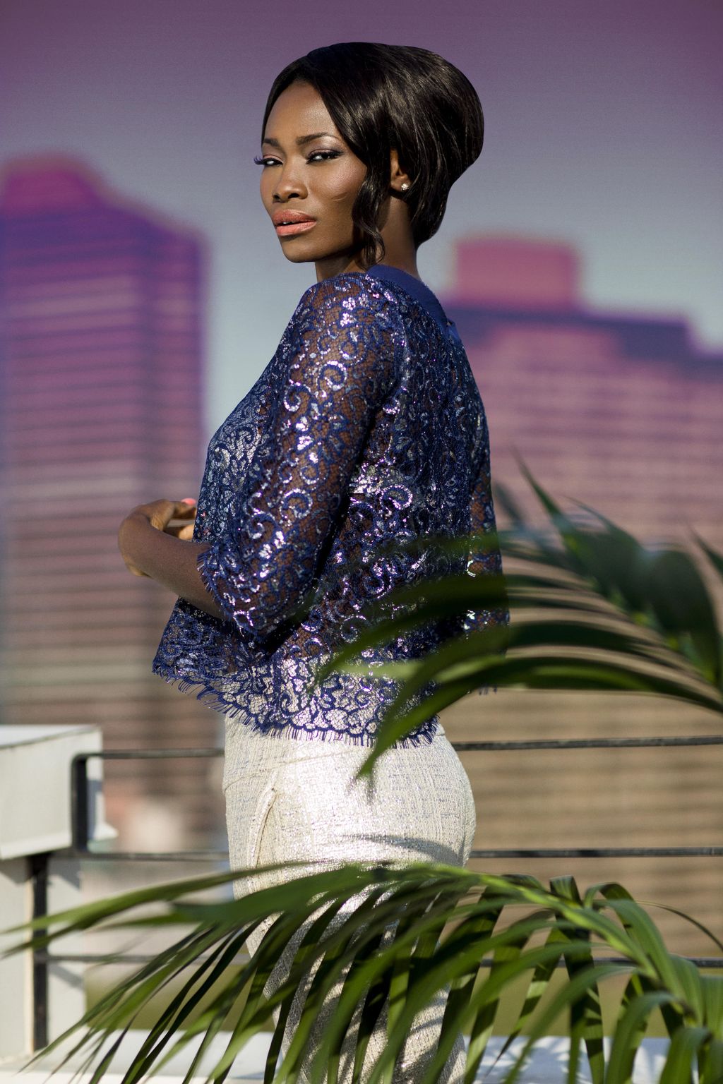 NYC rooftop photoshoot