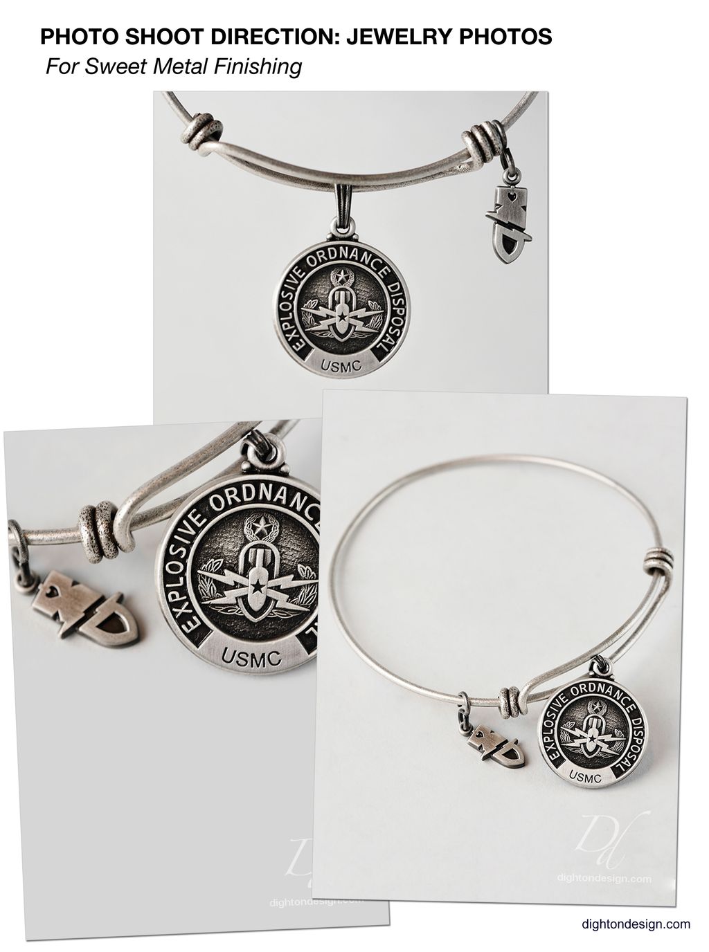 Photoshoot Direction for Sweet Metal Finishing by 