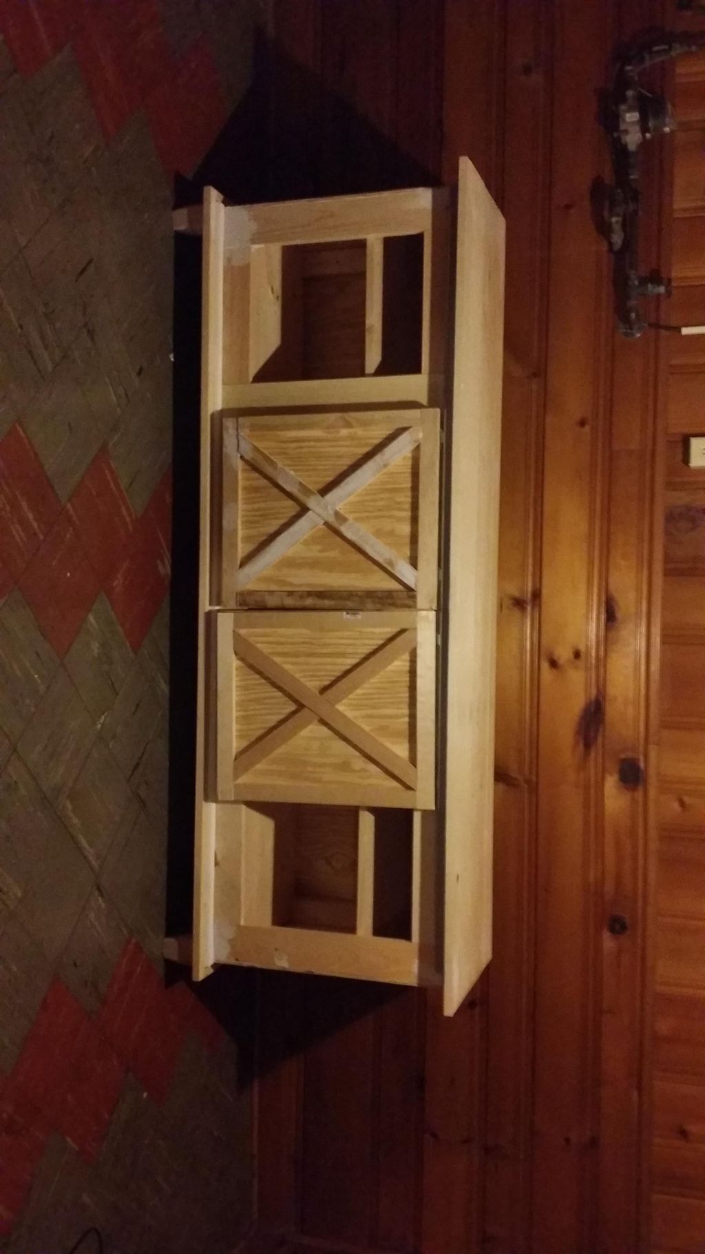 custom built entertainment stand I built for custo