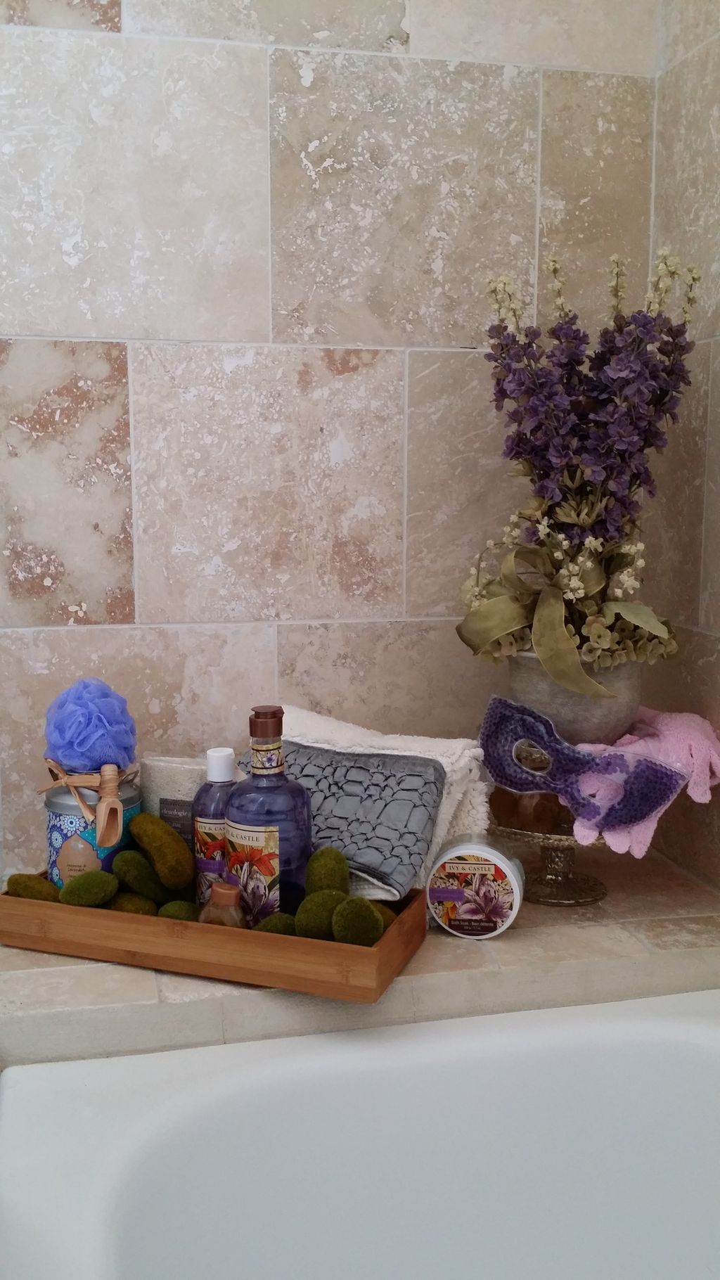 Staged Bathroom (Shower Seat)  - All Furniture and